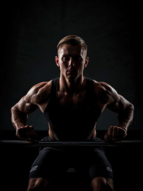 One-Arm Long Bar Rudern