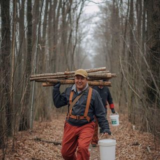 Maple Syrup/Sugar Busher (including carrying buckets, carrying wood)