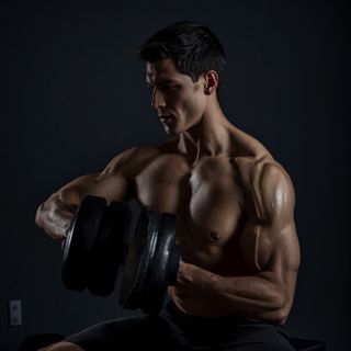 One Arm Dumbbell Bench Press