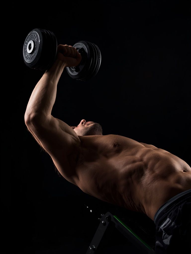 One Arm Dumbbell Bench Press