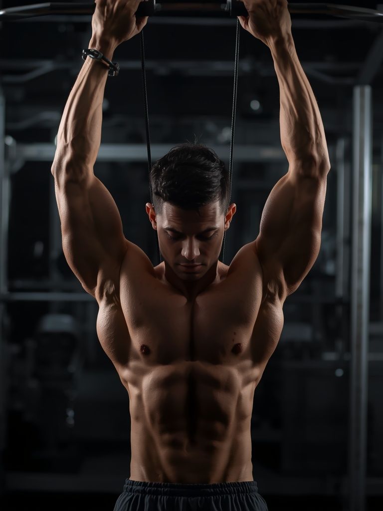 Overhead Cable Curl