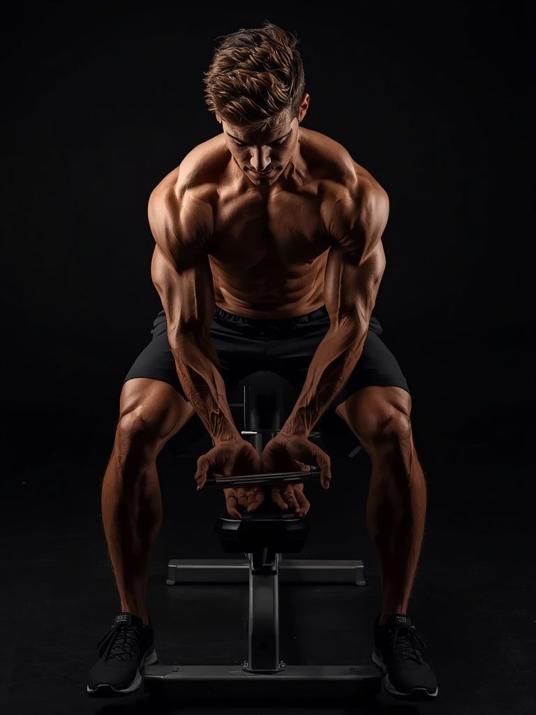 Palms-Down Dumbbell Wrist Curl Over A Bench