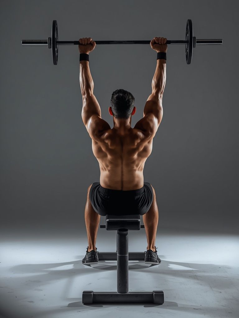 Palms-Up Langhantel Wrist Curl Over A Bench