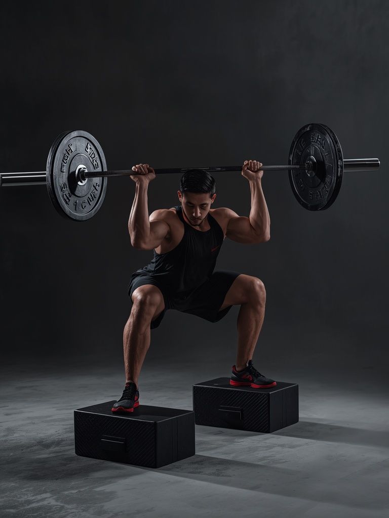 Power Clean from Blocks