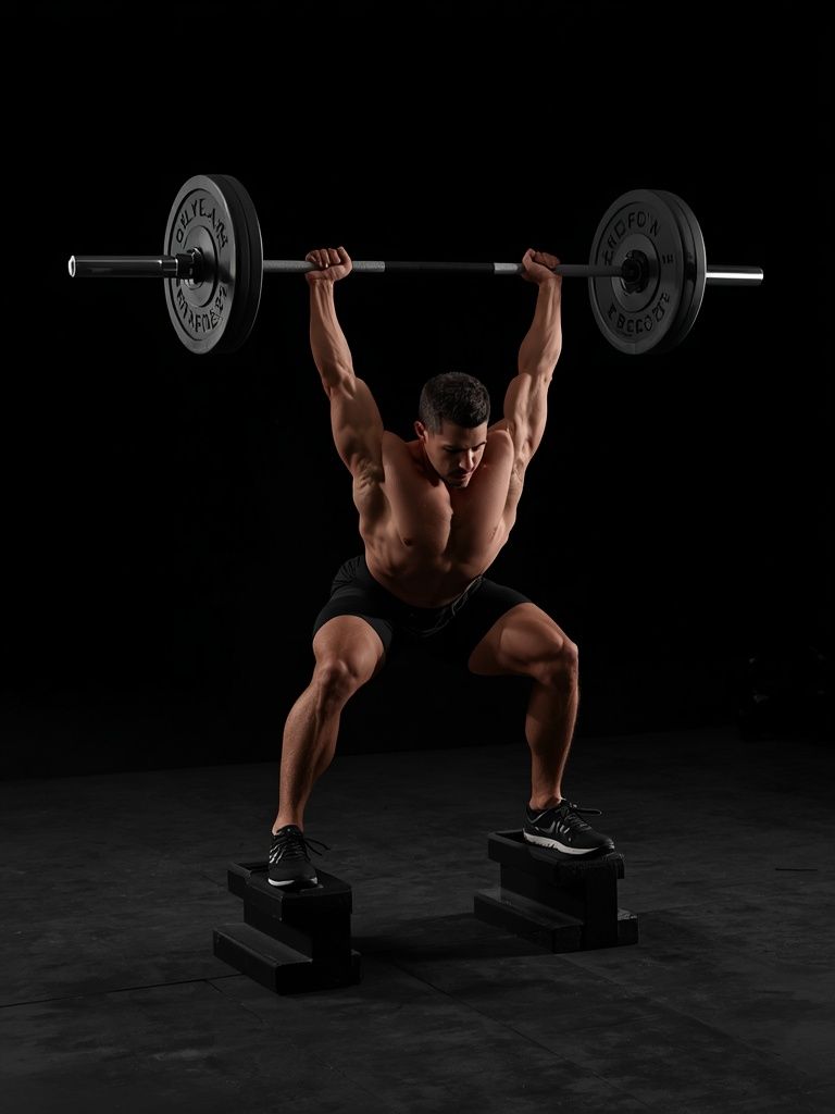 Power Clean from Blocks