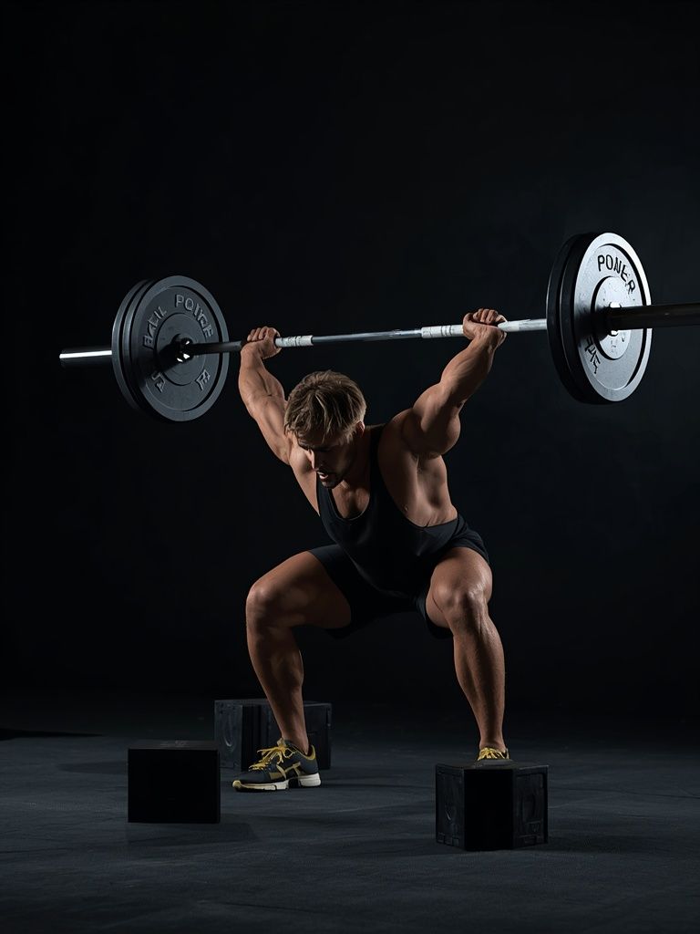 Power Snatch from Blocks