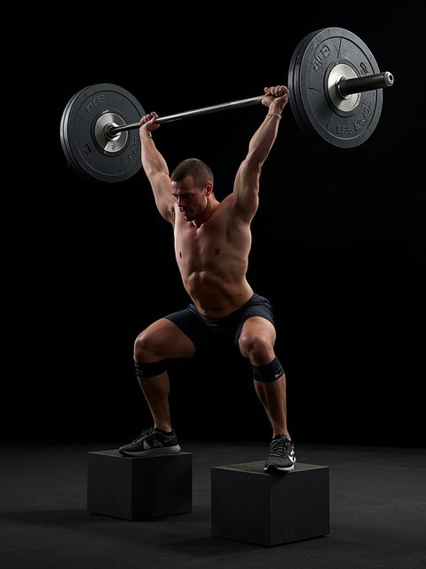Power Snatch from Blocks