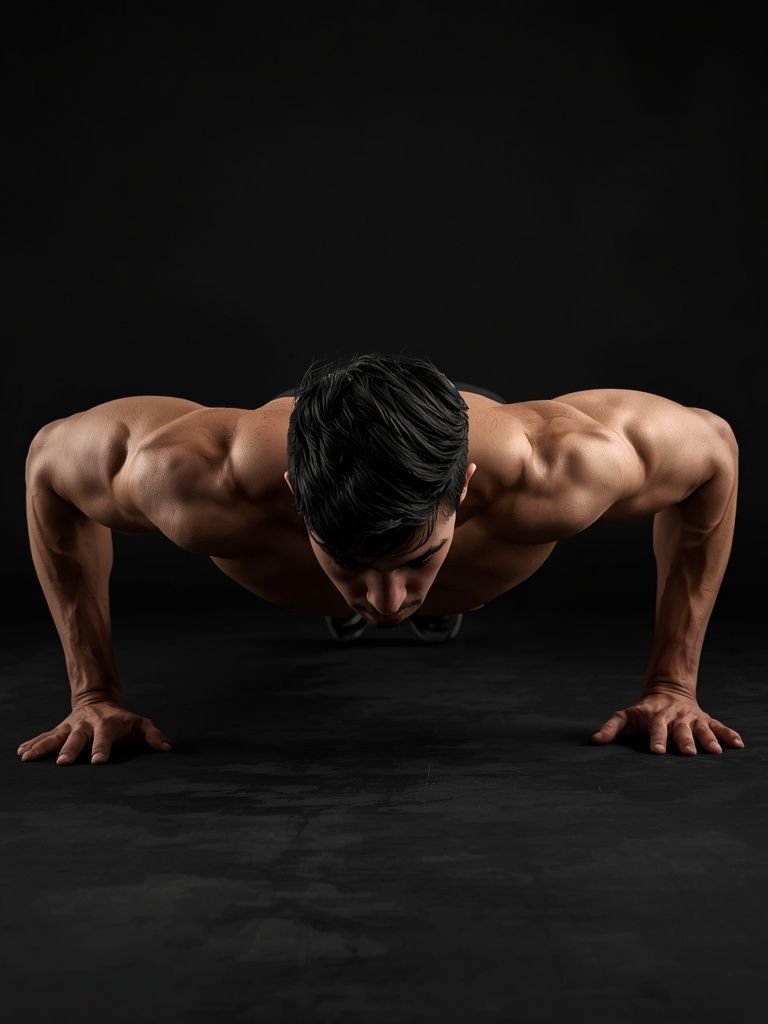 Push-Ups - Close Triceps Position