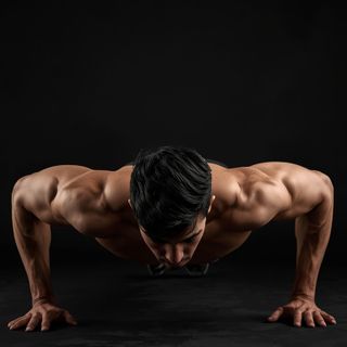 Push-Ups - Close Triceps Position