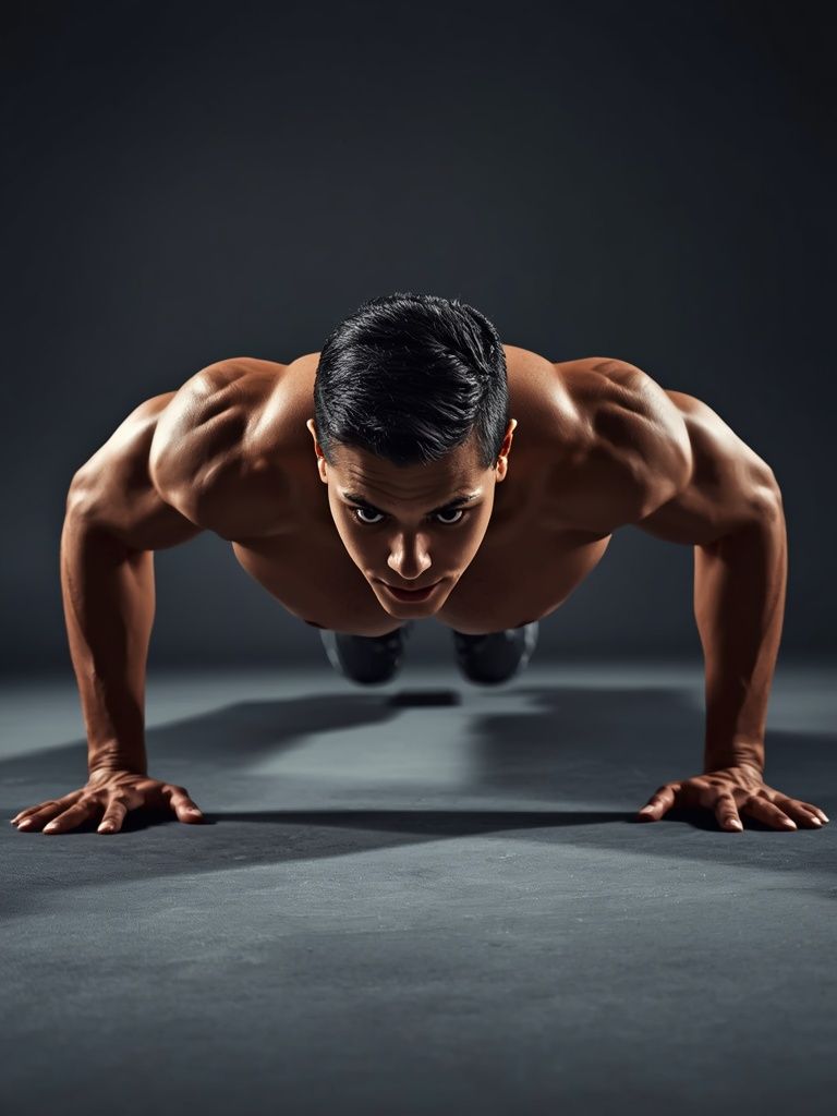 Push-Ups - Close Triceps Position