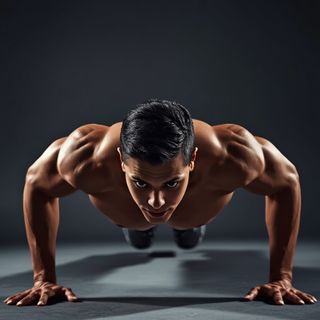 Push-Ups - Close Triceps Position