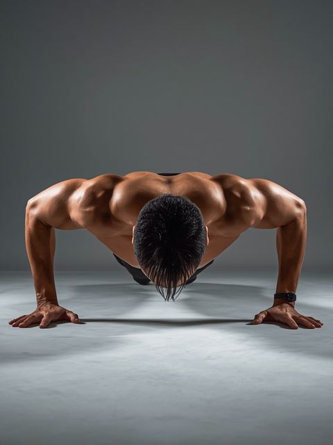 Pushups (Close and Wide Hand Positions)