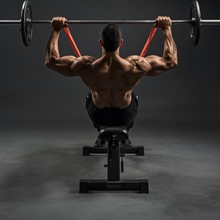 Reverse Band Bench Press