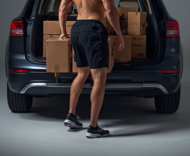 Packing and Unpacking Boxes, Car Loading