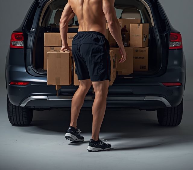 Packing and Unpacking Boxes, Car Loading