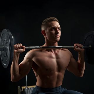 Seated Barbell Military Press