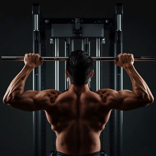 Seated Cable Shoulder Press