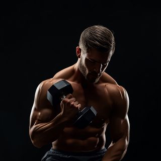 Sitzend Kurzhantel Inner Biceps Curl