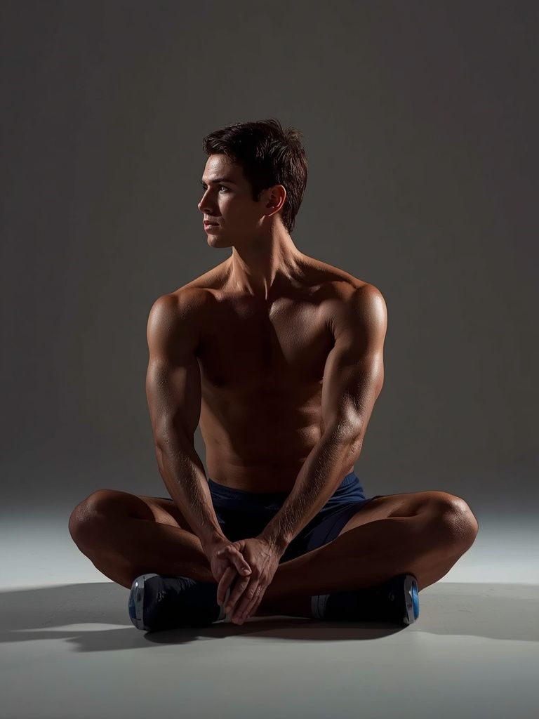 Sitzend Hamstring and Calf Stretch