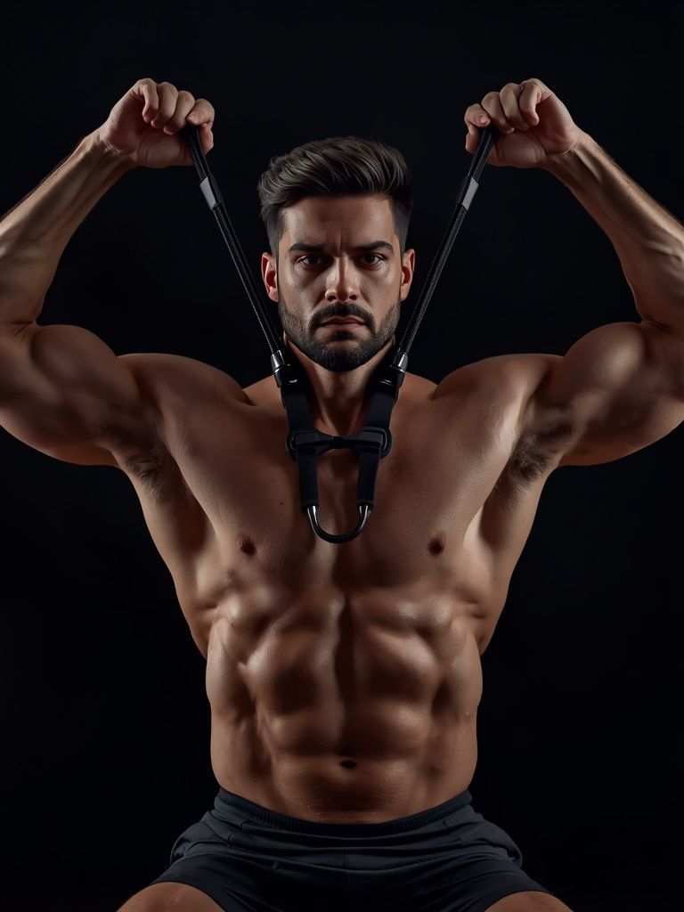 Seated Head Harness Neck Resistance