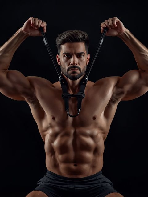 Siedząc Head Harness Neck Resistance