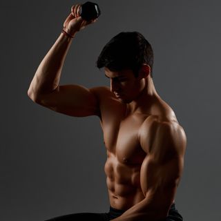 Seated One-Arm Dumbbell Palms-Up Wrist Curl