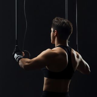 Seated One-arm Cable Pulley Rows