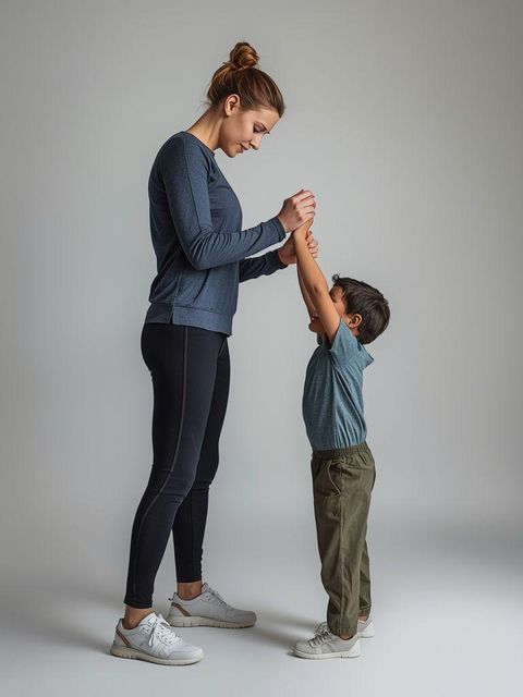 Standing, Playing with Child(ren) Light Effort, Only Active Periods