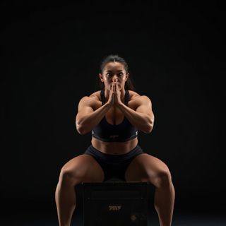 Single-Leg High Box Przysiad