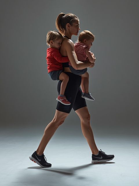 Walking and Carrying Small Children, Children Weighing 15 lbs or More