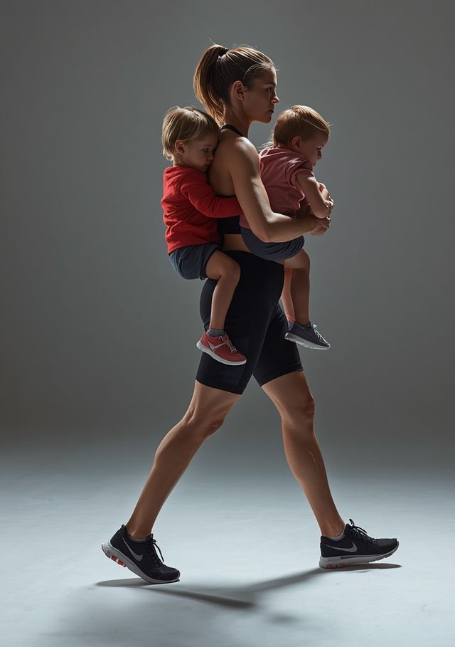 Gehen und Tragen von Kleinkindern (ab 7 kg)
