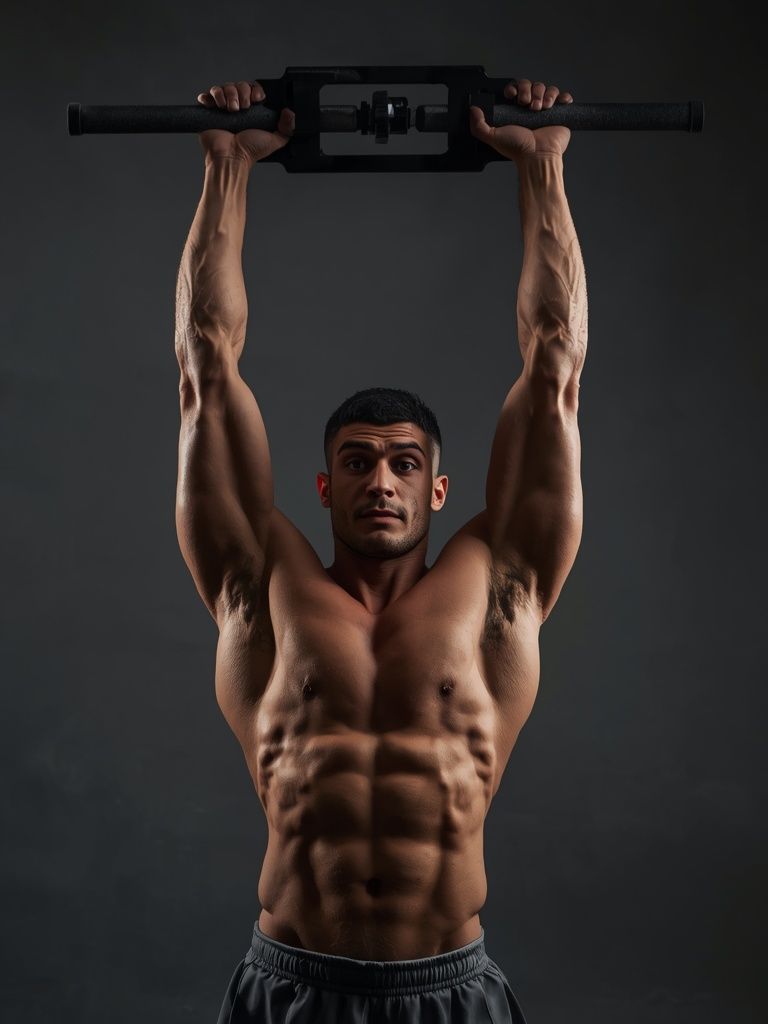 Sled Overhead Triceps Extension