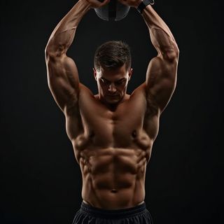 Sled Overhead Triceps Extension