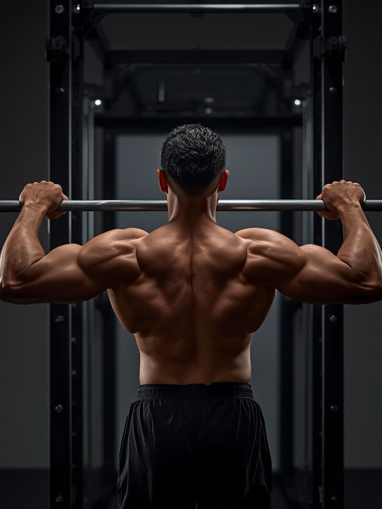 Smith Machine Behind the Back Shrug