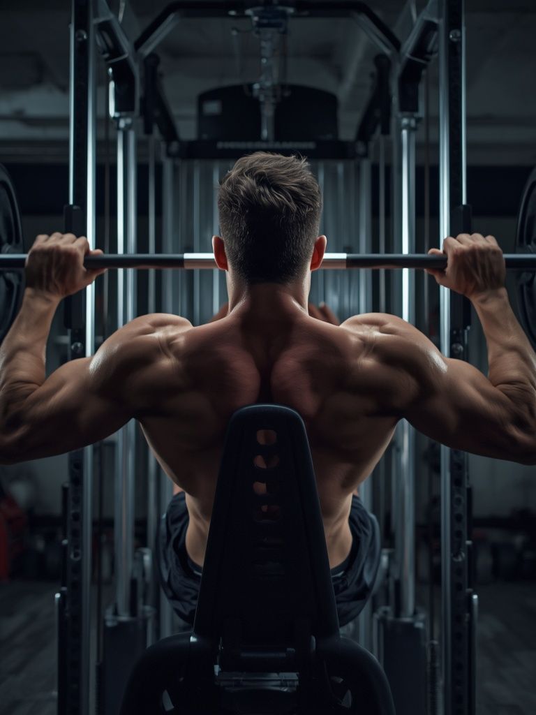 Smith Machine Bent Over Row