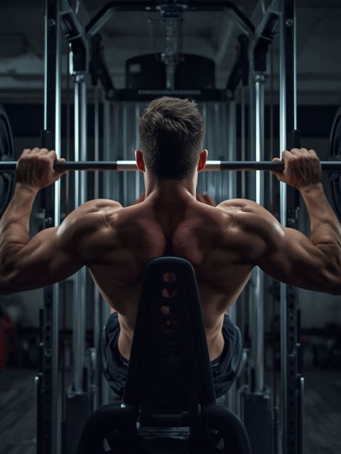 Smith Machine Bent Over Row