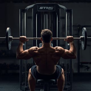 Smith Machine Close-Grip Bench Press