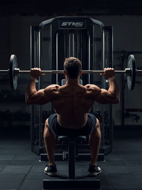 Smith Machine Close-Grip Bench Press