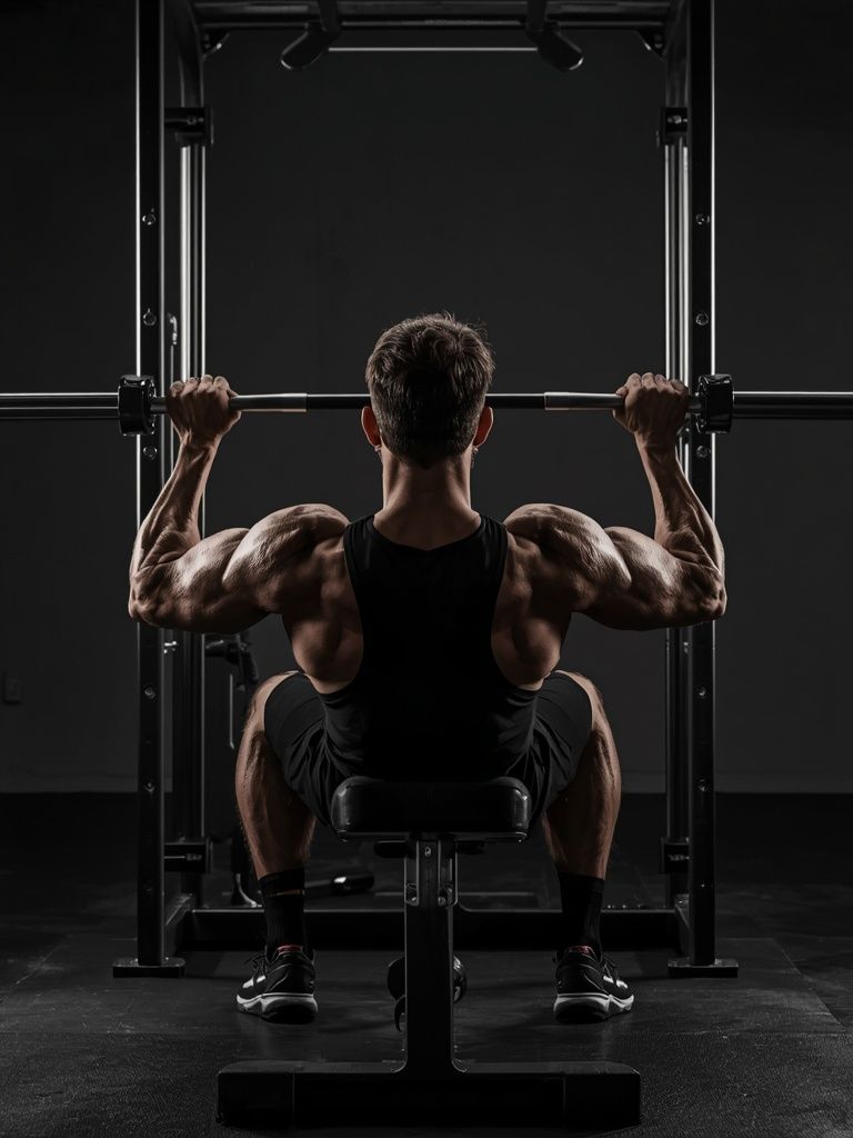 Smith Machine Close-Grip Bench Press