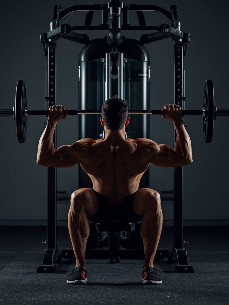 Smith Machine Decline Press