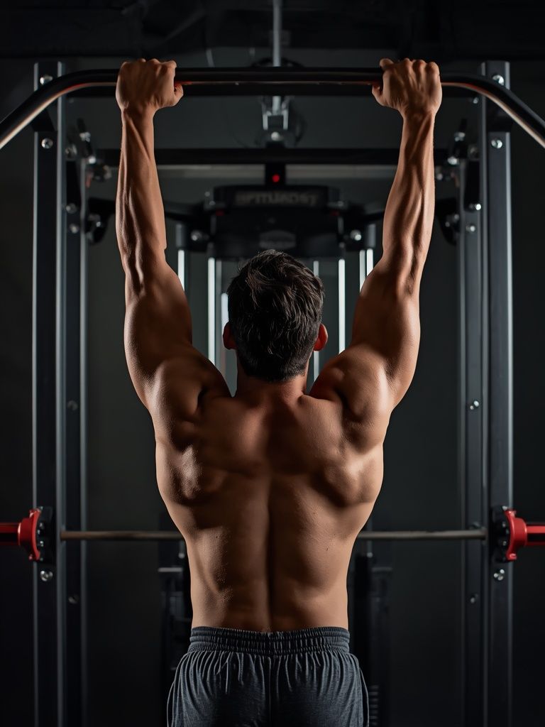 Smith Machine Overhead Shoulder Press