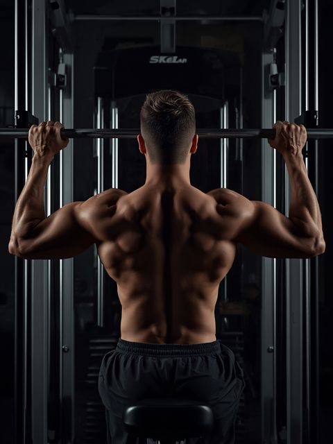 Smith Machine Upright Row