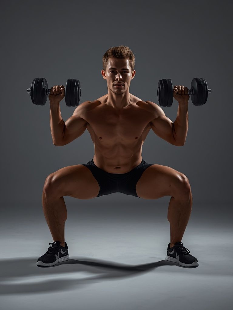 Split Squat with Dumbbells