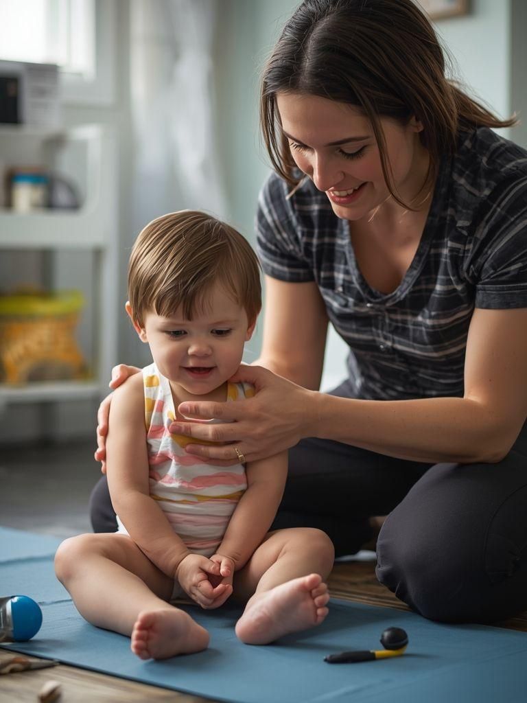 Opieka nad dziećmi, siedzenie/klęczenie (np. ubieranie, kąpiel, pielęgnacja, karmienie, okazjonalne podnoszenie dziecka), lekki wysiłek, ogólny