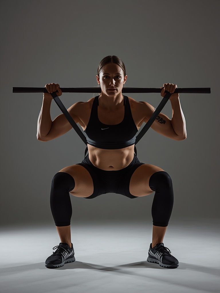 Squat with Bands