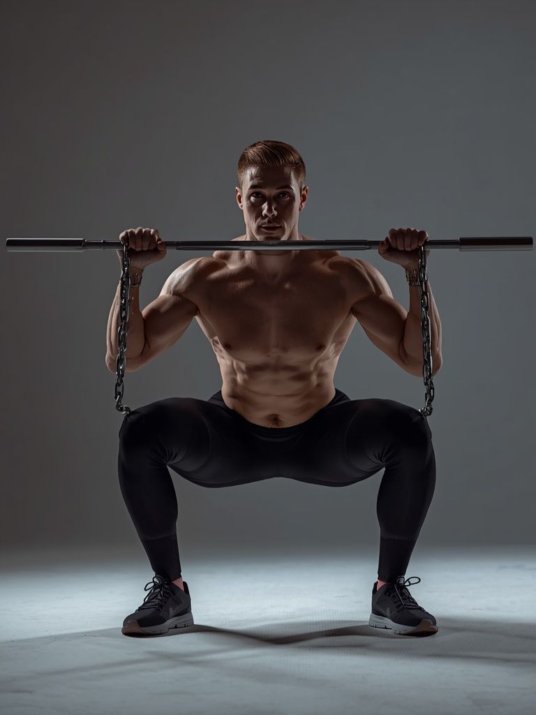 Squat with Chains