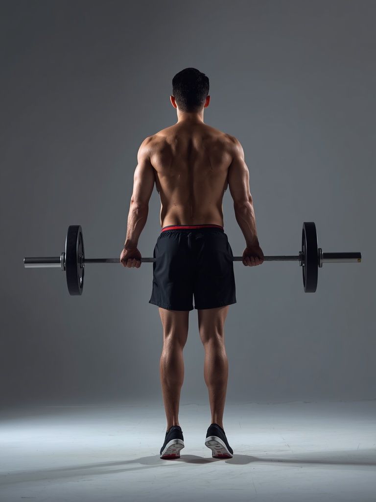 Standing Barbell Calf Raise