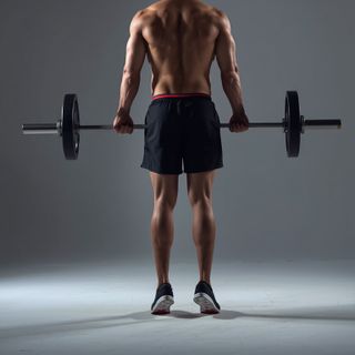 Standing Barbell Calf Raise