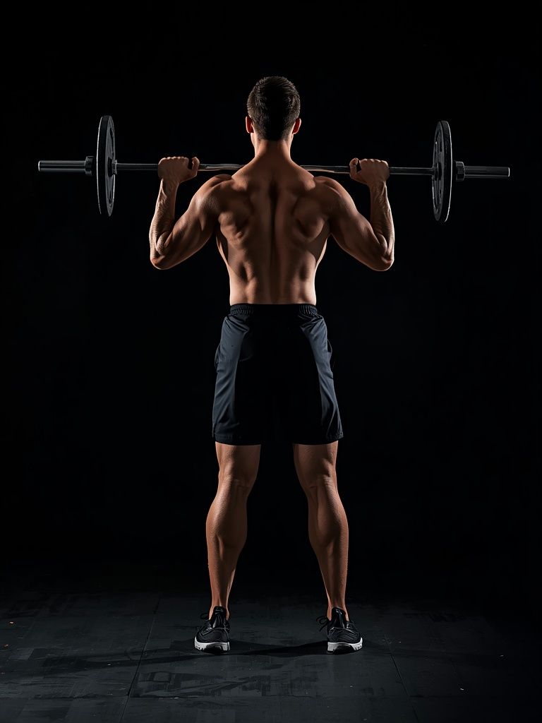 Standing Barbell Calf Raise