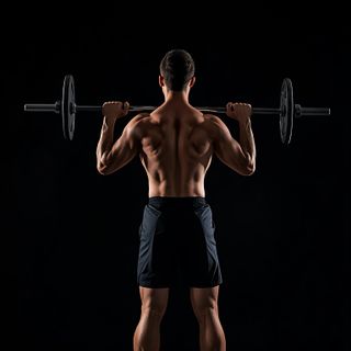Standing Barbell Calf Raise